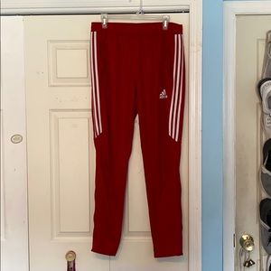 Adidas Tiro Training Joggers Pants Large Men’s Red